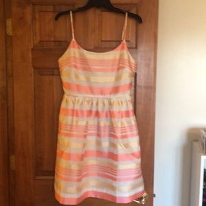 BNWT J. Crew metallic holiday dress